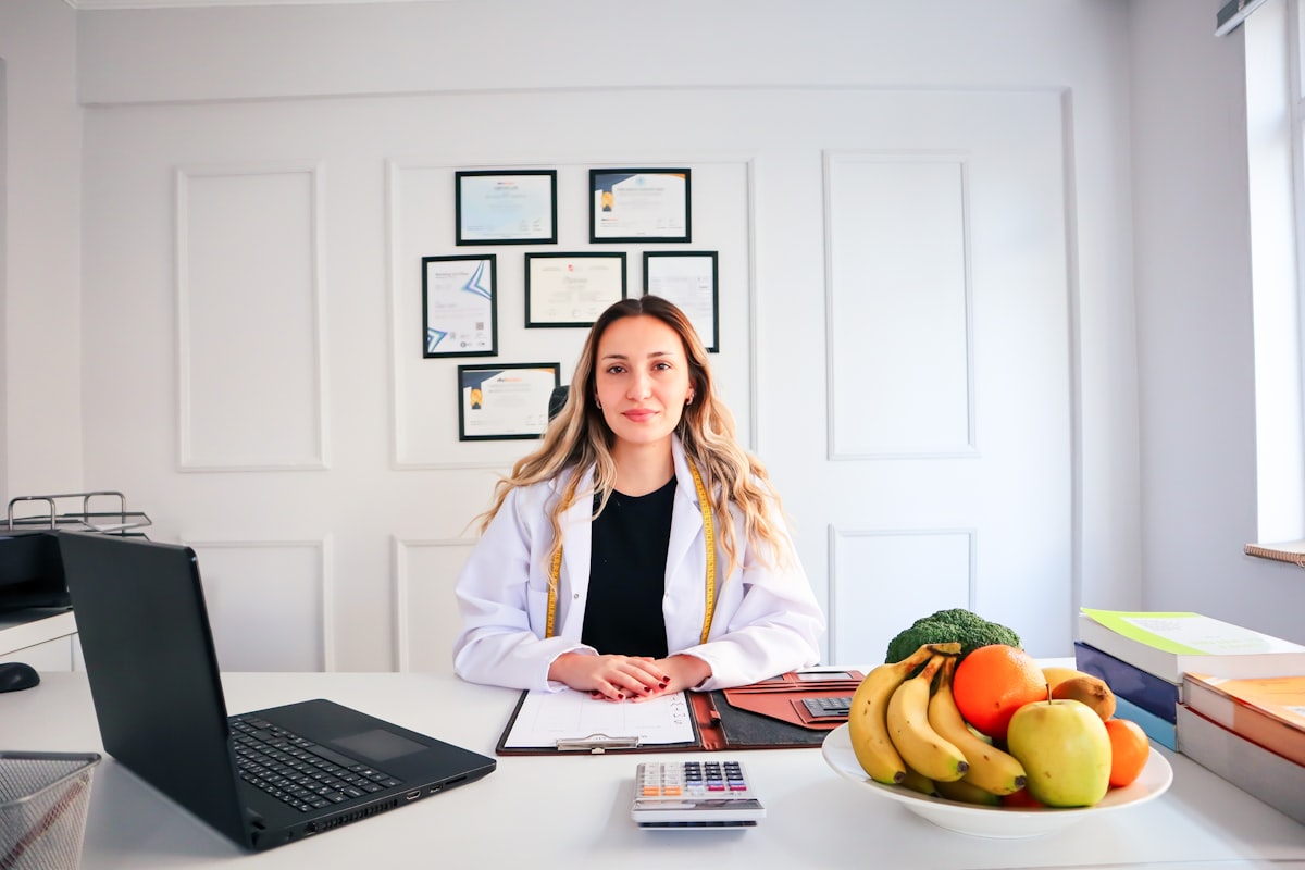 Nutritious whole foods including vegetables, grains, and healthy proteins